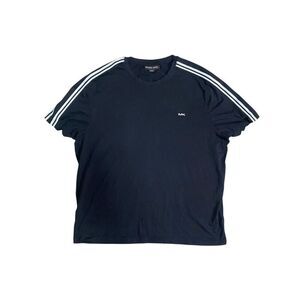 Michael Kors Mens Black T-shirt Size Extra Large